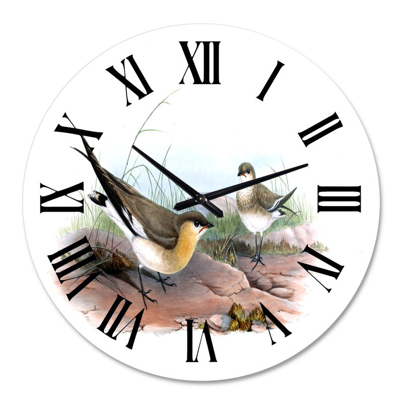 Metal Wall Clock, 29" H x 29" W x 1" D