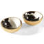 Bianco Nero Salt And Pepper Bowls