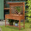Banc de rempotage en bois