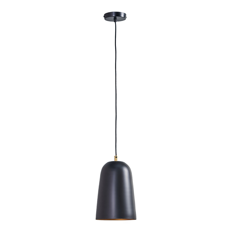 Isolino 1 - Light Black Jar Pendant