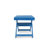 Pinecrest Fully Assembled All-Weather Outdoor Folding Lounge Chair and Table 3 Piece Set-2004598440