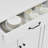 Kitchen Island Cart Rolling Storage Cabinet on Wheel with Charging Station