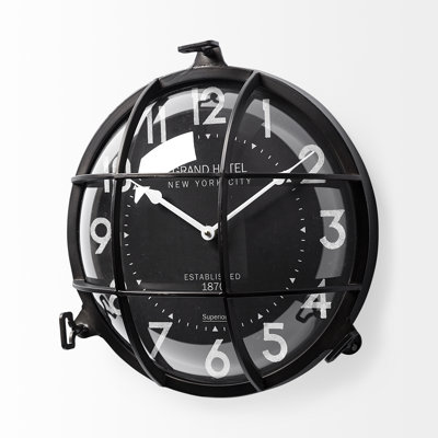 Horloge murale 15 po Aleta