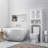 Amboy 25'' W x 66'' H x 9'' D Over-The-Toilet Storage-1799725840