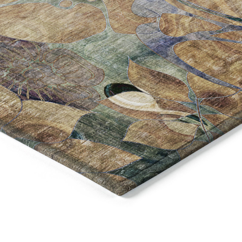 Altair Flatweave Floral Indoor / Outdoor Rug, Rectangle 8' x 10'