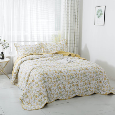 Cotton Floral Quilt