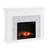 Norcott Darby Home Co 50 " W White Electric Fireplace