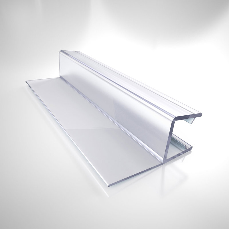 Vinyl Seal Door Sweep, 1.25" H x 1" W x 96" D
