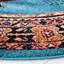 Tapis oriental bleu / noir / ivoire Emerik-711802755