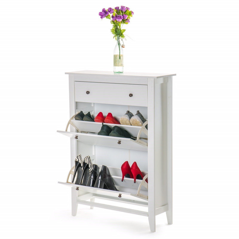 12 Pair Shoe Storage Cabinet