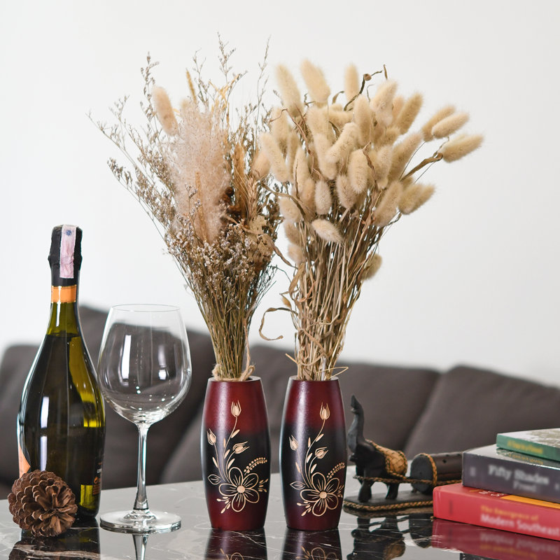 Palen Handmade Wood Table Vase