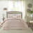 Celeste 5 Piece Microfiber Ruffled Comforter Set-892319377-892319383
