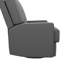 Fauteuil oscillant, inclinable et pivotant rembourré Abingdon-1313693966