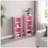 8-Layer Adjustable Shelf Ultra-Thin Bookshelf With Wavy Border Design For Aesthetic Home Office Storage-1193971830