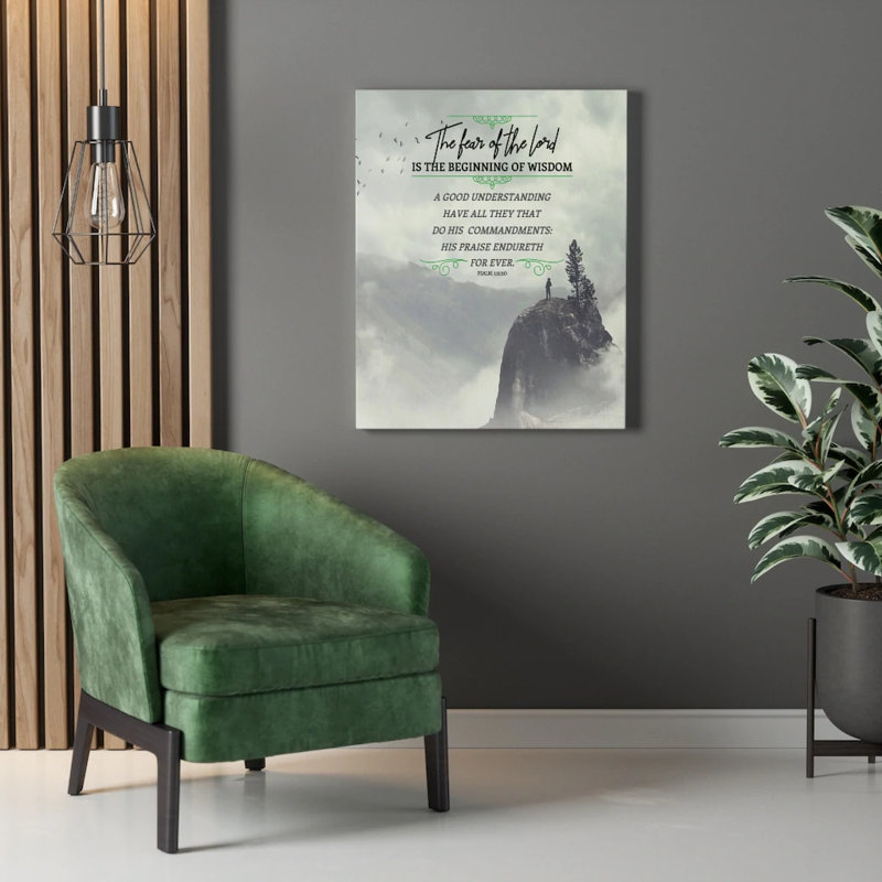 The Fear Of The Lord - Wrapped Canvas Print, 76cm H x 61cm W