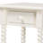 Baxton Studio Raynera End Table With Bobbin Legs - 1-Drawer Accent Table With Spindle Turned Legs And Open Shelf, Cottage Farmhouse Style Side Table For Living Room