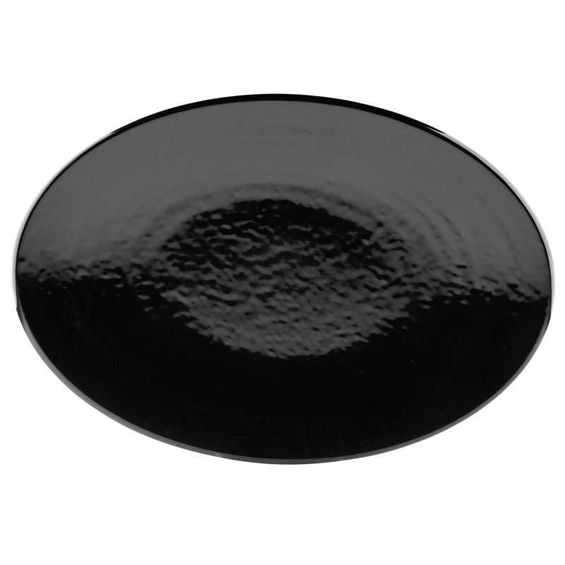Elite Global Solutions Melamine Platter, Abyss, 1" H x 12.75" W x 8.75" D