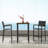 Carlo Bar Set with Metal Outer Material