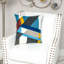 Coussin décoratif 100% coton 20 po x 20 po avec fermeture à glissière 20 po x 20 po