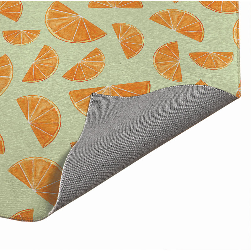 Oranges d'été, L 24 po x L 36 po, Limette