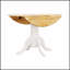 Round 40-inch Drop Leaf Extension Dining Table, Perfect for Small Spaces and Versatile Use in Kitchens and Dining Rooms