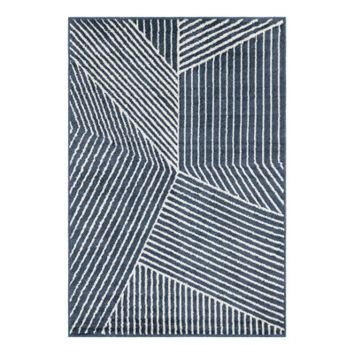Latitude Run® Orkla Nikolis Rug Blue