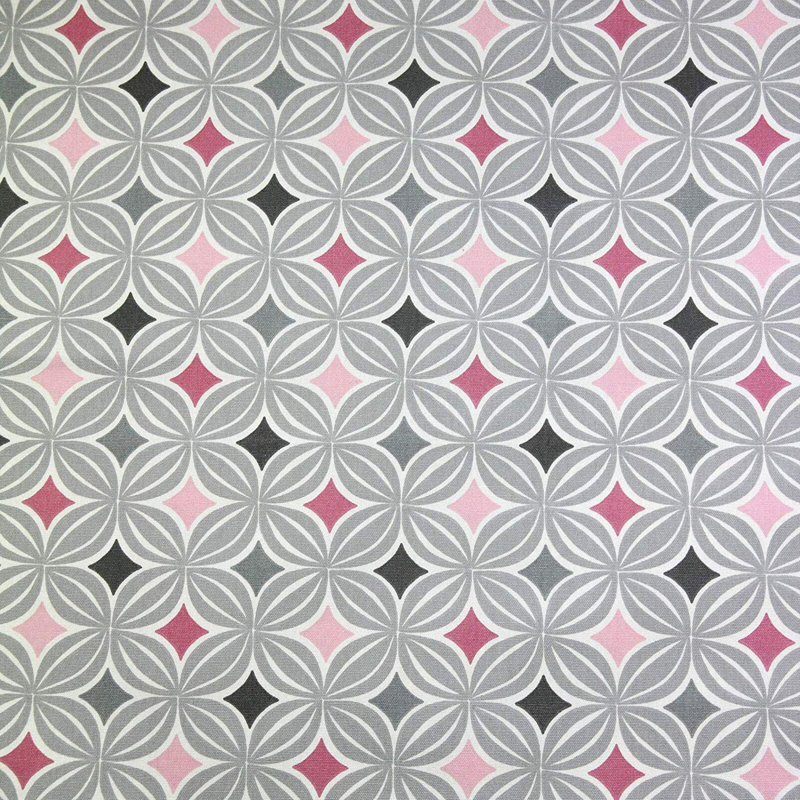Annayah Cotton Curtain Pair, Width 167 x Drop 228 cm, Room Darkening, Blush Pink