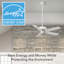 54" Panama Ceiling Fan And Handheld Remote-1445902498