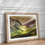 Mountains Of Glencoe In Scotland - Single Picture Frame Painting-48306216-48306222
