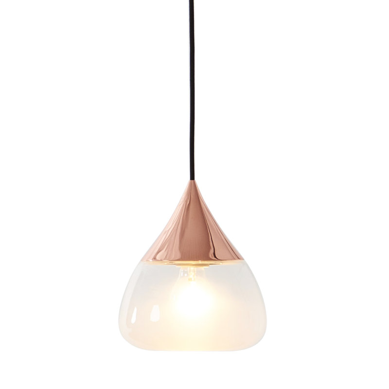 Krawczyk 1 - Light Single Pendant, Copper, 9.4" H x 11" W x 11" D