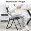 Ensemble de 4 chaises pliantes rembourrées - Chaises de salle à manger rembourrées portables pour les invités-1917156431