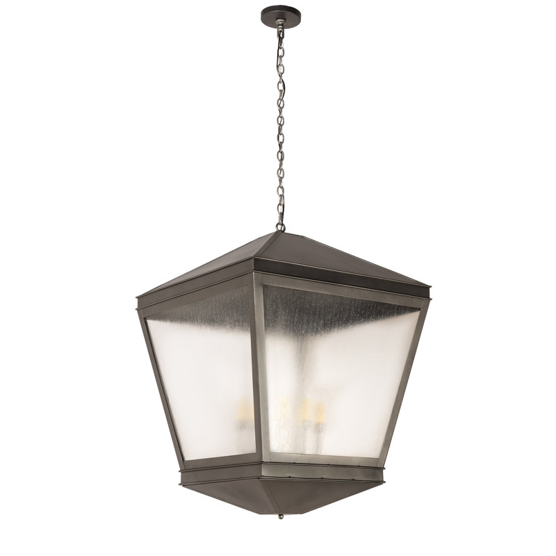 Luminaire suspendu carré 10 lumières