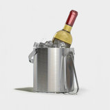 Stainless Steel Ice Bucket Set  Includes Ice Bucket With Lid, Tongs, Scoop & Strainer, Durable, Ideal For Chilling Drinks At Parties