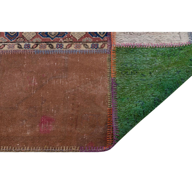 Tapis multicolore fabriqué à la main Modern