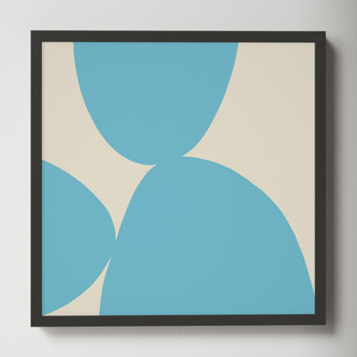 Black Ink "Blue Ink 1" Painting