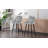 Scheel 24'' Square Seat Velvet Upholstery Channel Tufted Counter Height Bar Stool-1150664359