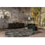 Lakota Wool Oriental Area Rug in Black/Gray-1116036253