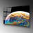 Stunning Tempered Glass Wall Art Painting, 27.6 x 39.4 inches | 100% Tempered Glass, Thickness: 0.16 inches | Elegant Home Decor for Living Room or Office, Durable & Easy to Clean, Perfect Gift Idea