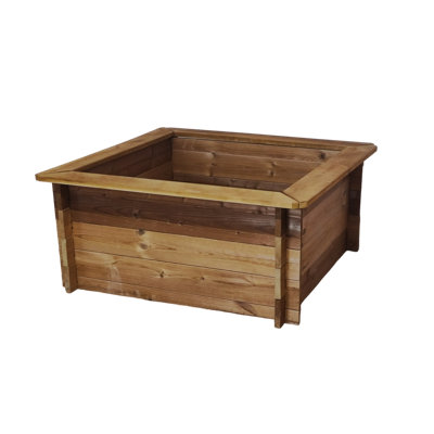 Coan Raised Flower Bed Thermally Modified Wood 