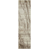 Nomad Haven Wool Hand Knotted Area Rug in Mocha Marble