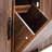 Walnut Kitchen Cart With Tilt-Out Trash Can Storage, Drop Leaf, Adjustable Shelves, Spice Rack, Towel Rack Island Cabinet 9 Capacity --1767976560