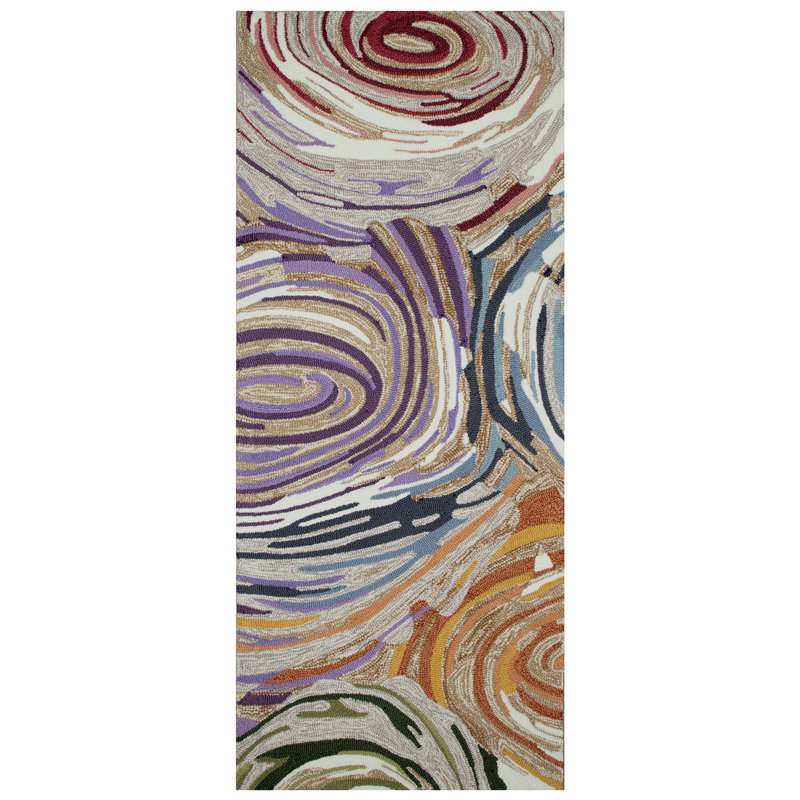 Olutosin Memphis Indoor/Outdoor Area Rug, Runner 2' x 5'