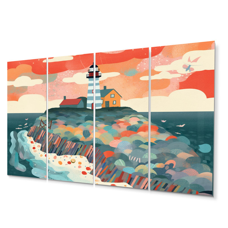 Coastal Lighthouse I Nautical & Beach Wall Decor