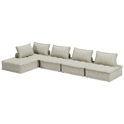 Bales Upholstered L-Shaped Sectional Reversible