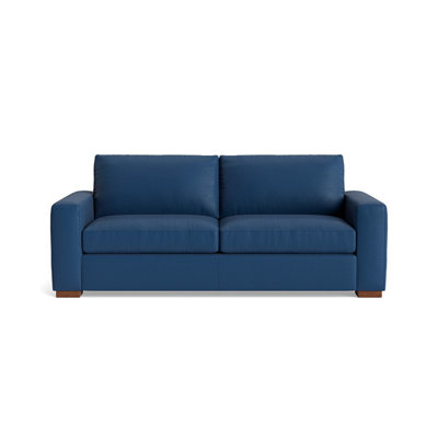 Couch Potato Leather Sofa (85")
