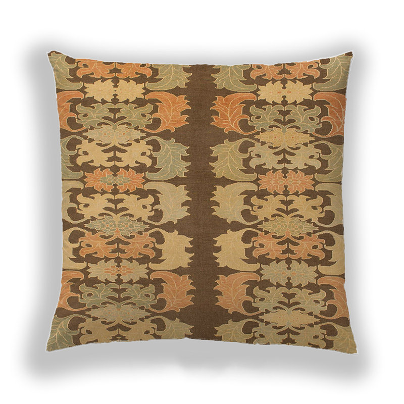 Coussin décoratif abstrait 1197, Microsuède
