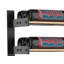 Support à vin mural industriel en bronze doré / noir mat 36 bouteilles Abbie-Marie - H 30 po x l 27,75 po-1232626436-1233027880