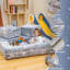 2 Seater Velvet Sofa & Chaise