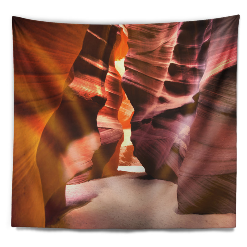 Tapisserie brillante Antelope Canyon, H 32 po x l 39 po