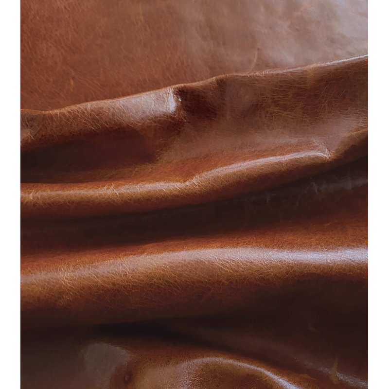 Cuir pleine fleur Tudor, Cognac